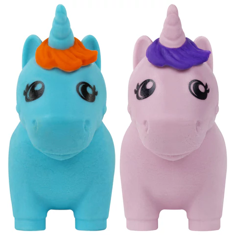 Ластики фигурные BRAUBERG KIDS "Единороги", НАБОР 2 штуки, блистер, 271990 - МСК «Форвард»