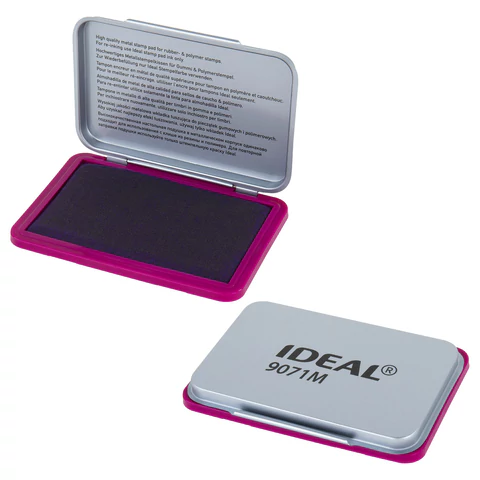 Штемпельная подушка TRODAT IDEAL 9071М, 90х56 мм, металлический корпус, ФИОЛЕТОВАЯ, 153126 238385 - МСК «Форвард»