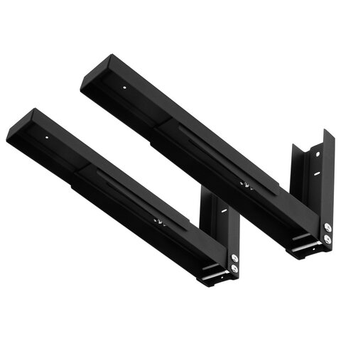 Кронштейн-крепление для СВЧ, нагрузка до 40 кг, CROMEX (КРОМЕКС) K-113, регулировка до 53 см, черный, 457880, Код1 C 457880 - МСК «Форвард»