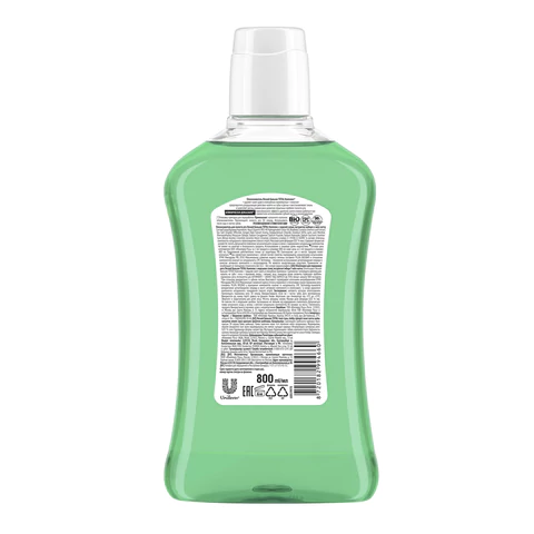 Ополаскиватель для полости рта 800 мл, ЛЕСНОЙ БАЛЬЗАМ "Экстракт имбиря и матча" 609847 - МСК «Форвард»