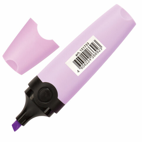 Текстовыделитель BRAUBERG "DELTA PASTEL", ЛАВАНДОВЫЙ, линия 1-5 мм, 151733 - МСК «Форвард»