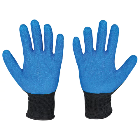 Перчатки нейлоновые SCAFFA "Grip", текстурированное латексное покрытие (облив), размер 10, XL (очень большой), 00-00015295 701642 - МСК «Форвард»