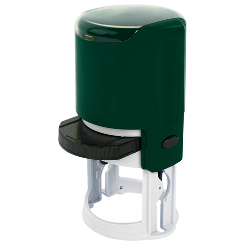 Оснастка для печатей оттиск D=42 мм, синий, TRODAT IDEAL 46042, корпус ИЗУМРУД, крышка, подушка,191407 238376 - МСК «Форвард»