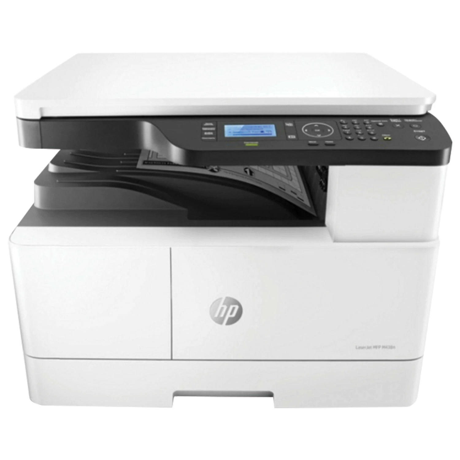 МФУ лазерное HP LaserJet M438n "3 в 1" А3, 22 стр/мин, 50000 стр/мес, сетевая карта 8AF43A 354642 