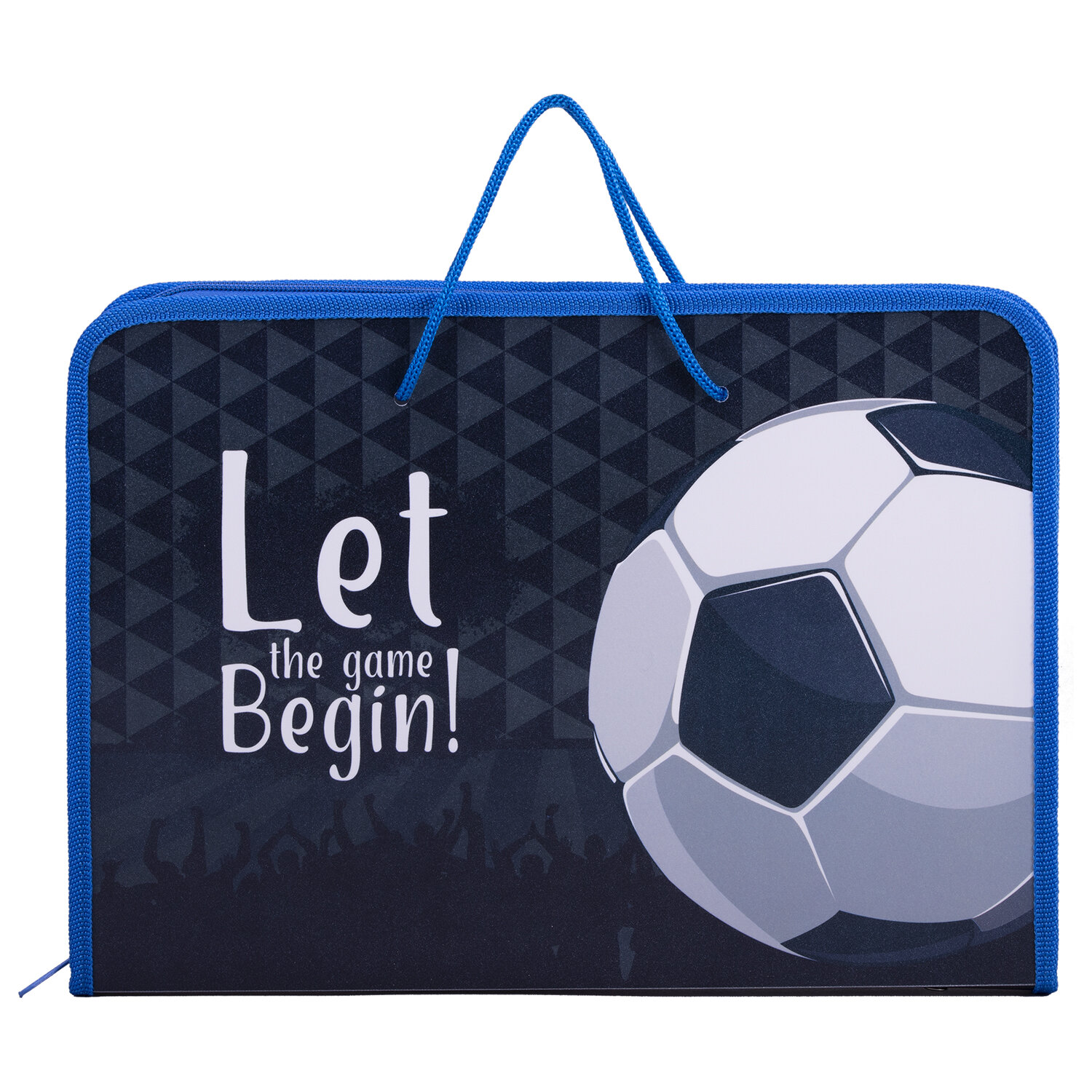 Папка для труда на молнии с ручками ПИФАГОР А4, 1 отд, пластик, органайзер, Game begin, 270879