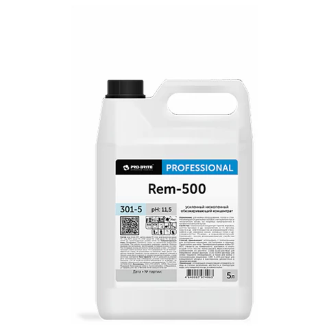 Средство для удаления нефтемаслянных и трудноудаляемых загрязнений, 5 л, PRO-BRITE REM-500, 301-5 609531 - МСК «Форвард»