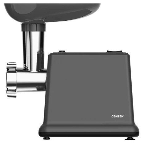 Мясорубка CENTEK CT-1624, 2000 Вт, производительность 2 кг/мин, 4 насадки, реверс, черный 457583 - МСК «Форвард»