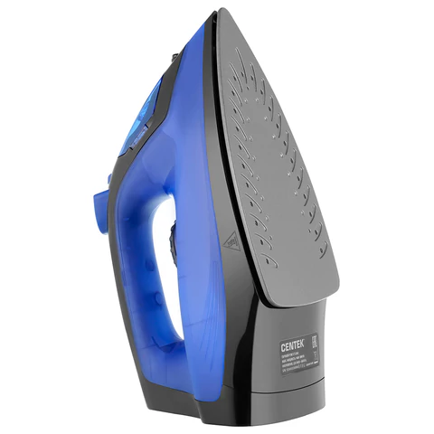 Утюг CENTEK CT-2360, 1600 Вт, антипригарное покрытие, антикапля, антинакипь, синий, CT-2360 BLUE 457617 - МСК «Форвард»
