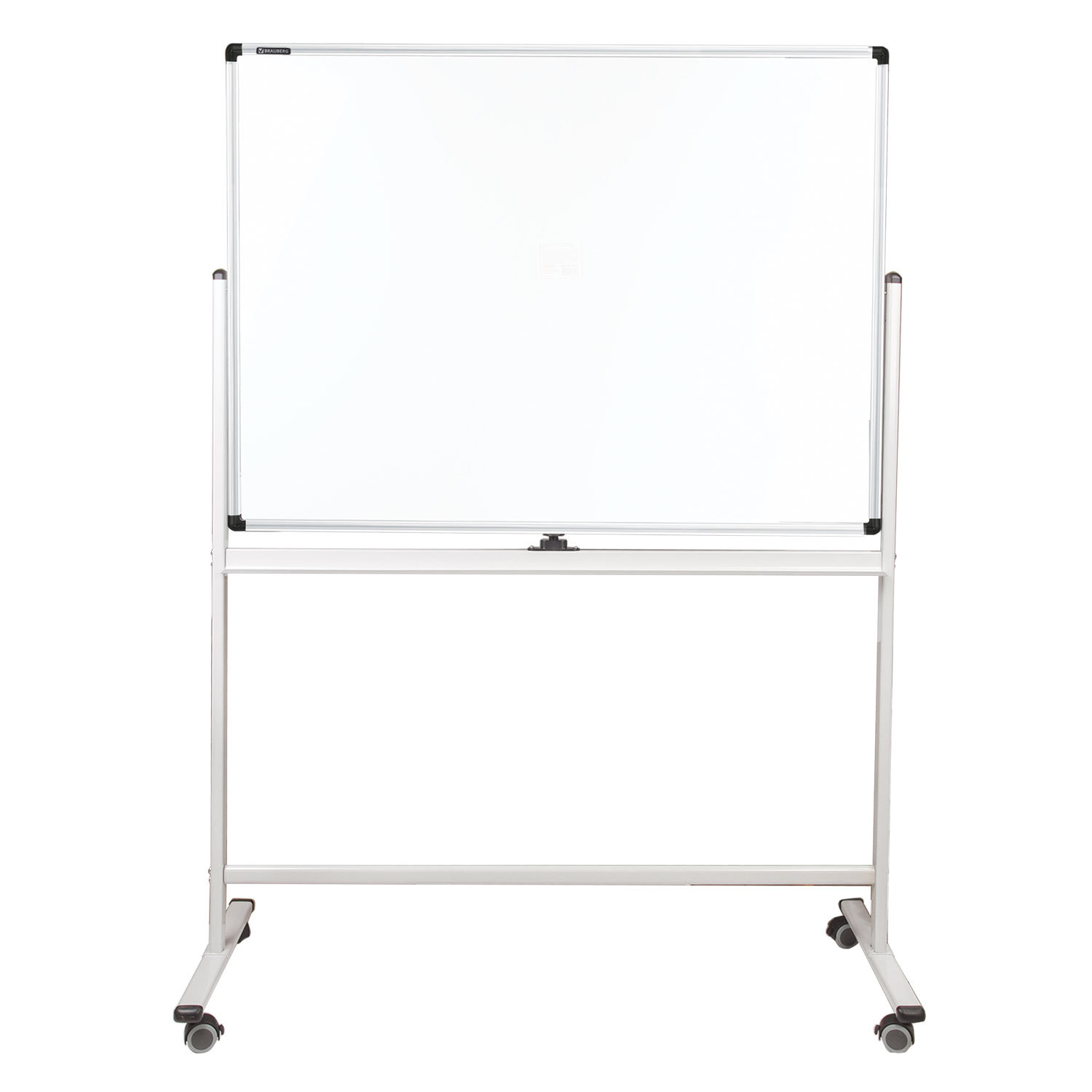 Доска магнитно-маркерная НА СТЕНДЕ 90х120 см, 2-сторонняя, ГАРАНТИЯ 10 ЛЕТ,BRAUBERG Premium, 236851