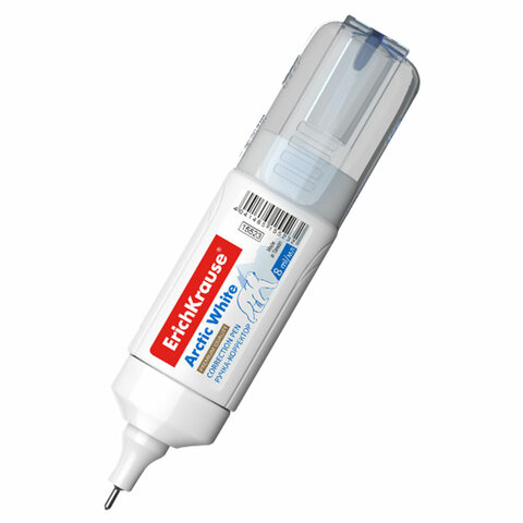 Ручка-корректор ERICH KRAUSE "Arctic white", 8 мл, металлический наконечник, 15523 272903 - МСК «Форвард»