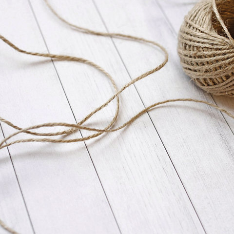 Шпагат джутовый банковский полированный, длина 165 м, диаметр 1,5 мм, линейная плотность 1200 текс, BRAUBERG, 600644 - МСК «Форвард»