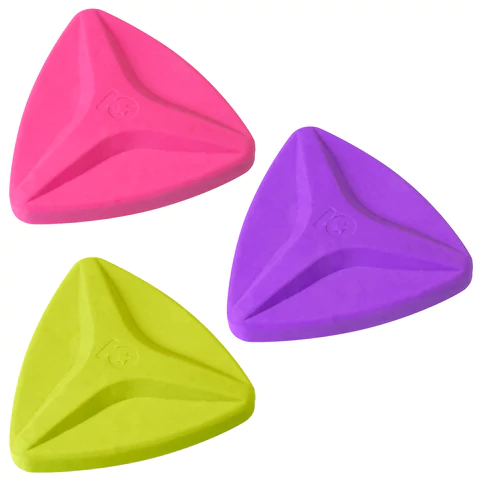 Ластик ЮНЛАНДИЯ "Звездочка", 52х50х15мм, цвет ассорти, 228710