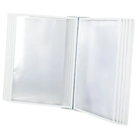 Демосистема настенная на 10 панелей, с 10 белыми панелями А4, STAFF "Profit", 238145 - МСК «Форвард»