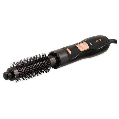 Фен-расческа CENTEK CT-2059, 1200 Вт, 2 скорости, 2 температурных режима, 3 насадки, черная 457621 - МСК «Форвард»