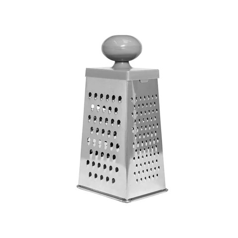 Терка 4 грани 23х11х8,5 см, белая жесть, САМАЯ УДОБНАЯ РУЧКА, BOOMHOUSE (БумХаус), 701857