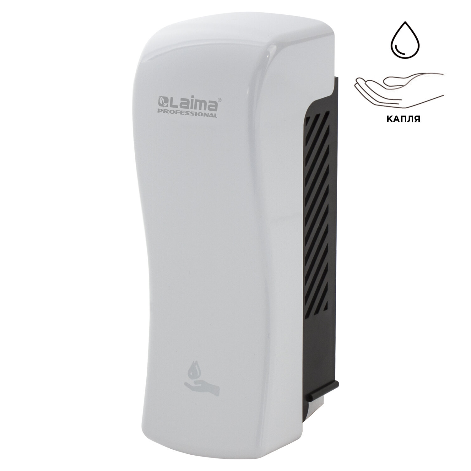 Дозатор для жидкого мыла LAIMA PROFESSIONAL ORIGINAL, НАЛИВНОЙ, 0,8 л., белый, ABS, 605774