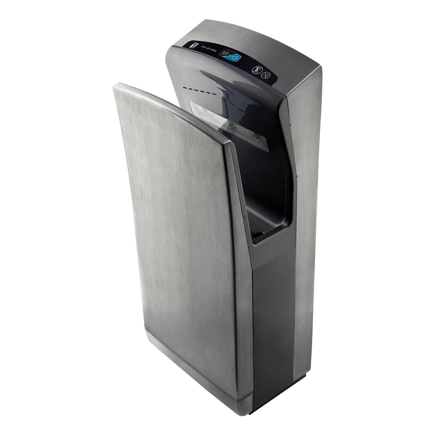 Сушилка для рук BXG-JET 7000A, 1650Вт, погружного типа, время сушки 10 секунд, нержавеющая сталь 601580