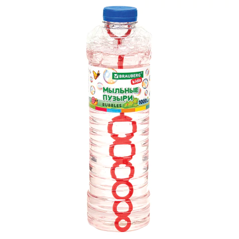 Мыльные пузыри 1000 мл, индивидуальная упаковка, BRAUBERG KIDS, 665455 - МСК «Форвард»