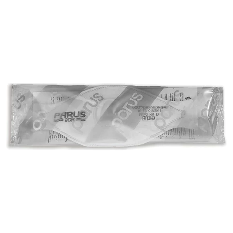 Респиратор противоаэрозольный, высокий класс защиты FFP3, с клапаном, PARUS 3СК, 1217054 611023 - МСК «Форвард»