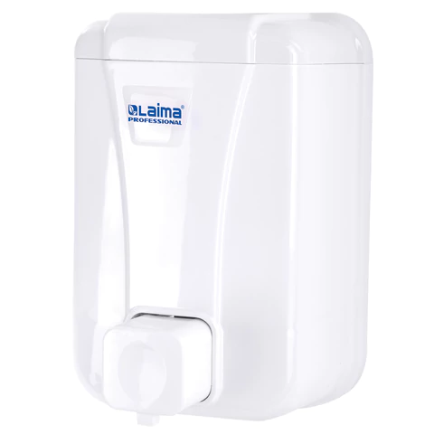 Дозатор для жидкого мыла LAIMA PROFESSIONAL LSA, НАЛИВНОЙ, объем 0,5 л, цвет белый, 3420-0, 607994 - МСК «Форвард»