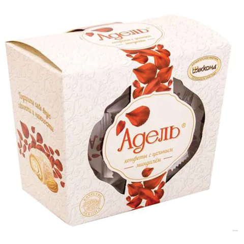 Конфеты АККОНД "Адель" с цельным миндалём в кокосовой стружке, 150 г 622611 - МСК «Форвард»
