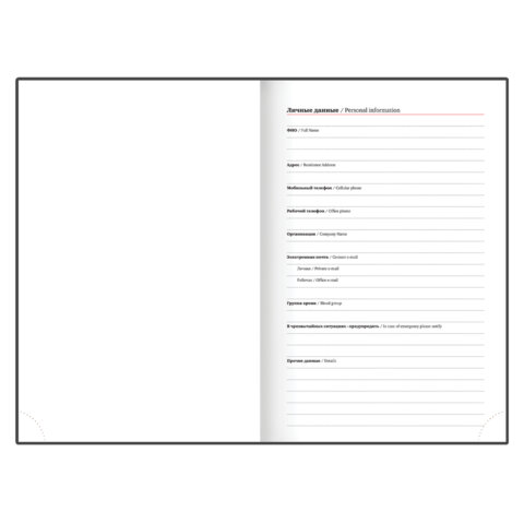 Ежедневник датированный 2026, А5, 138x213 мм, BRAUBERG "Senator", под кожу, коричневый, 117090 - МСК «Форвард»