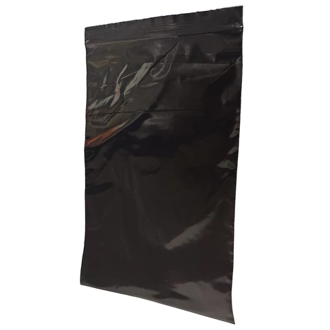 Пакеты ZIP-LOCK ОЧЕНЬ ПРОЧНЫЕ, комплект 100 шт., 150x200 мм, ПВД, 80 мкм, ЧЁРНЫЕ, BRAUBERG, 608930 - МСК «Форвард»