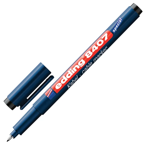 Маркеры для кабелей различных видов EDDING 8407 НАБОР 4 шт., АССОРТИ, 0,3 мм, E-8407/4S 151284 - МСК «Форвард»