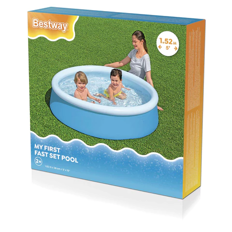 Надувной бассейн детский "My First Pool" 152х38 см, 477 л, от 2 лет, BESTWAY,57241 680133