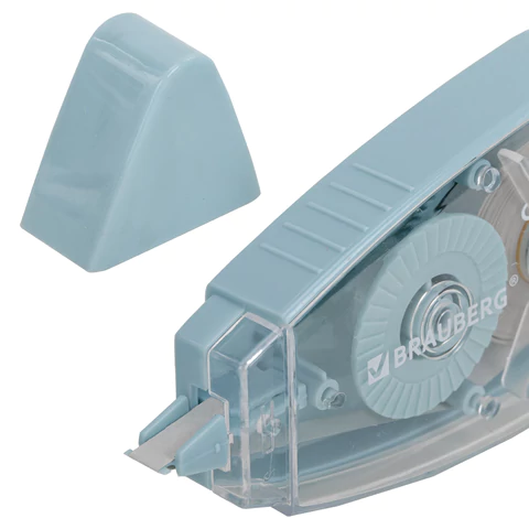 Корректирующая лента BRAUBERG REWIND, 5 мм х 16 м, механизм перемотки, корпус зеленый, блистер, 272490 - МСК «Форвард»