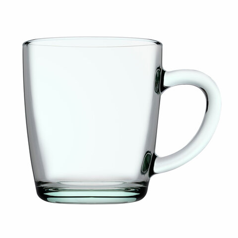 Кружка для чая с ручкой, 340 мл, 1 штука, стекло, PASABAHCE "БЕЙЗИК", 55531СЛ1 700604