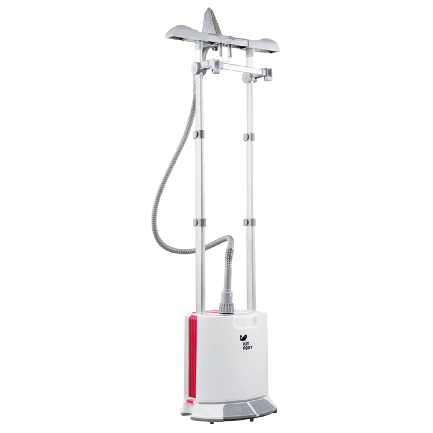 Отпариватель KITFORT KT-915, 2000 Вт, пар 35г/мин, резервуар 1,6л, 5 режимов, 1 насадка, белый 454842