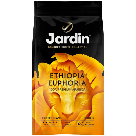 Кофе в зернах Jardin Ethiopia Euphoria арабика 100% 1 кг 835151 - МСК «Форвард»