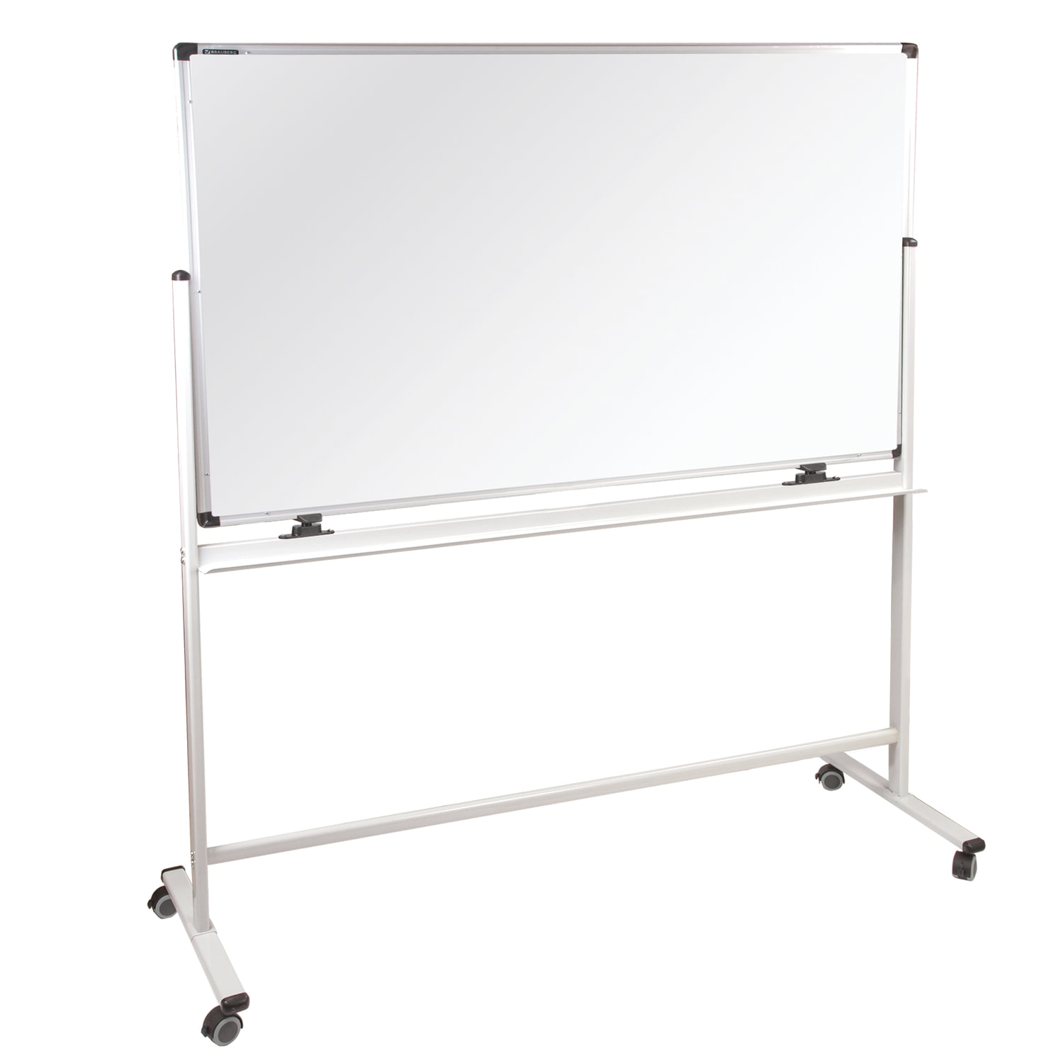 Доска магнитно-маркерная НА СТЕНДЕ 100х150см, 2-сторонняя, ГАРАНТИЯ 10 ЛЕТ,BRAUBERG Premium, 236873