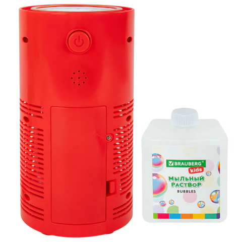 Мыльные пузыри Фонтан Генератор со звуком салюта, раствор 240 мл, BRAUBERG KIDS, 665150 - МСК «Форвард»