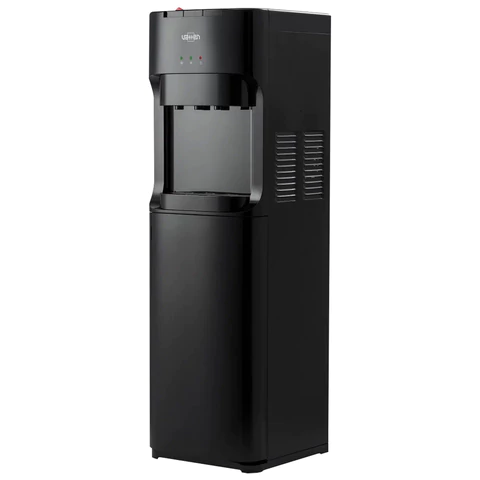 Кулер для воды VATTEN L45NE, напольный, нагрев/охлаждение, НИЖНЯЯ ЗАГРУЗКА, 3 крана, черный, 6165 456849 - МСК «Форвард»