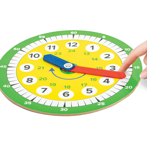 Деревянная игрушка "Умные часы", BRAUBERG KIDS, 665263 - МСК «Форвард»