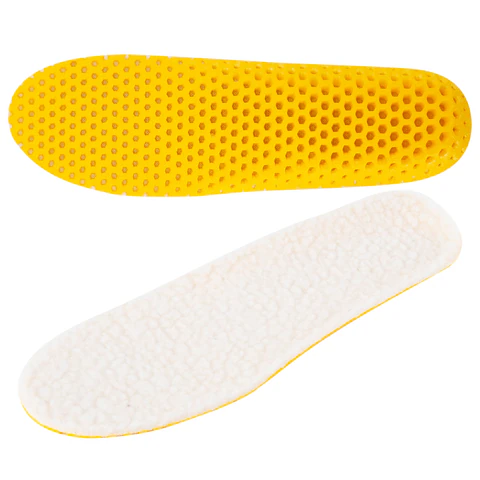 Стельки для обуви ЗИМНИЕ СУПЕРДЫШАЩИЕ, материал EVA, размер RU 39-45 / EU 40-46, с линиями выреза, SHEGRA (ШЕГРА), 700756 - МСК «Форвард»