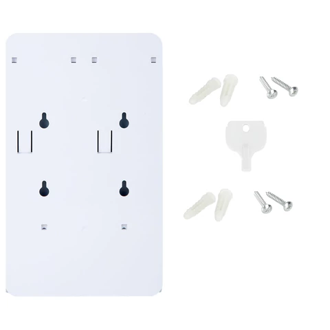 Дозатор двойной 2х0,38 л для жидкого мыла/шампуня/геля LAIMA ULTRA, НАЛИВНОЙ, белый, MD-9029W-2, 609107 - МСК «Форвард»