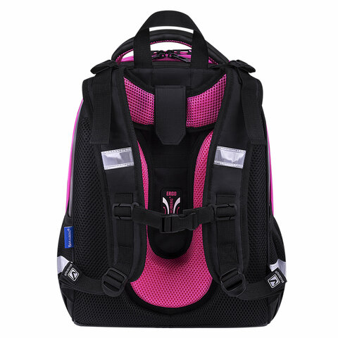 Ранец BRAUBERG SHINY, 2 отделения, с брелоком, "Glad to be cat", 38х28х14 см, 271382 - МСК «Форвард»