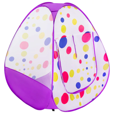 Детская игровая палатка-лабиринт с тоннелем и сухим бассейном, 90x190x270 см, BRAUBERG KIDS, 665172 - МСК «Форвард»