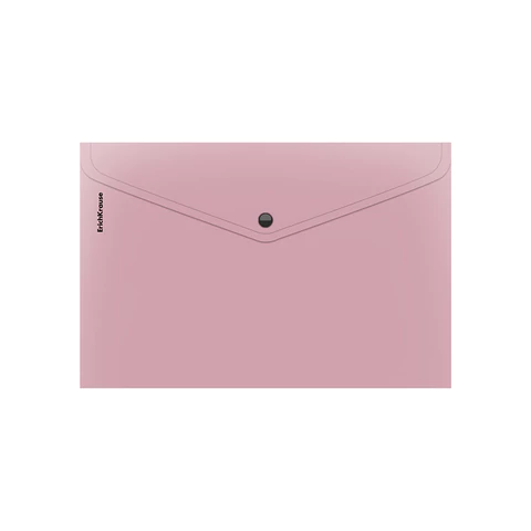 Папка-конверт с кнопкой ERICH KRAUSE "Soft Manga", А4, до 120 л., непрозрачная, ассорти, 0,18 мм, 61146 272925 - МСК «Форвард»