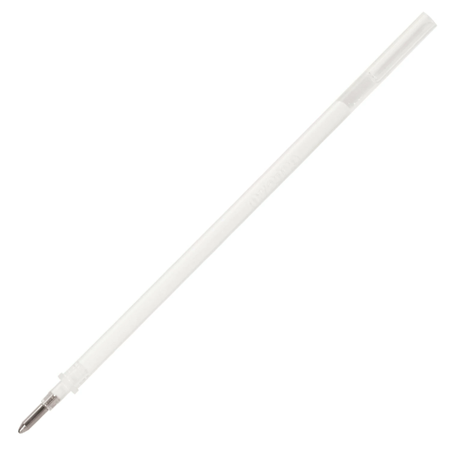 Стержень гелевый BRAUBERG White, 130мм, БЕЛЫЙ, евронаконечник, узел 1мм, линия 0,5мм, 170378