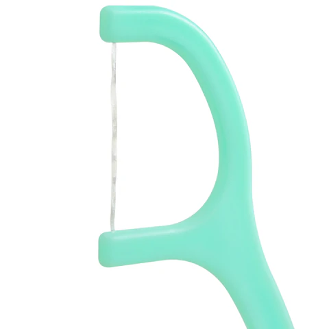 Зубочистки-флоссеры с зубной нитью "50 шт. + 5 в подарок!", в боксе, ВКУС МЯТЫ, LAIMA DENT, 609405 - МСК «Форвард»