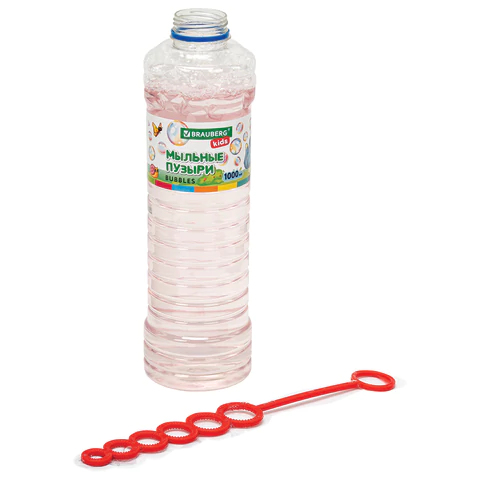 Мыльные пузыри 1000 мл, индивидуальная упаковка, BRAUBERG KIDS, 665455 - МСК «Форвард»