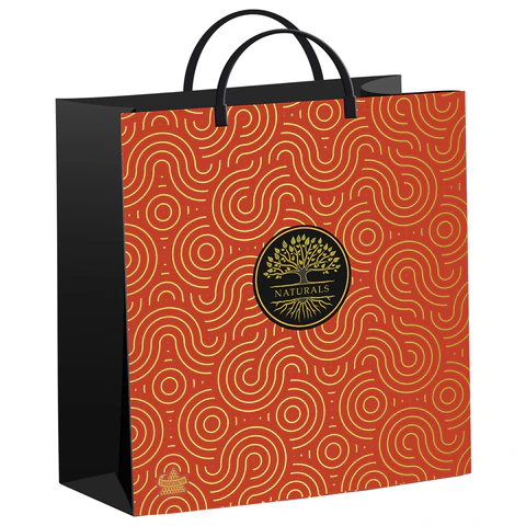 Пакет с пластиковой ручкой, мягкий пластик, 26х24см, "Естественный стиль", 140 мкм, КОМПЛЕКТ 40ШТ н00255877 701480