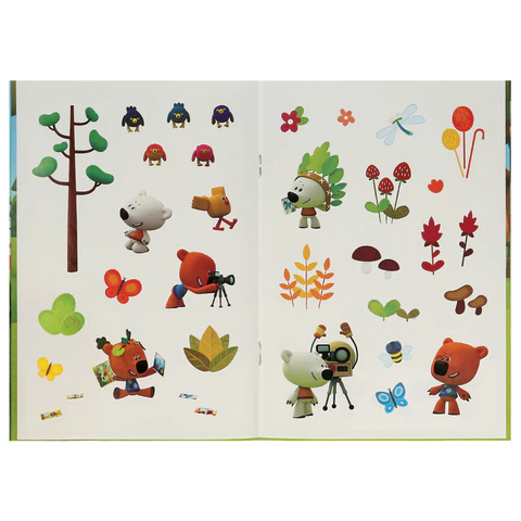 Книжка с наклейками "ЛИЦЕНЗИОННЫЕ СЮЖЕТЫ", ассорти, КОМПЛЕКТ 9шт 145х210 мм, 8 страниц, УМКА 691211 - МСК «Форвард»