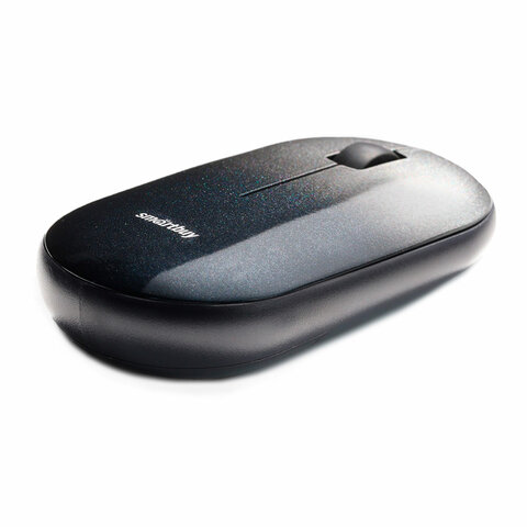 Мышь беспроводная бесшумная SMARTBUY 266AG-K, USB, 2 кнопки + 1 колесо, оптическая, черная, SBM-266AG-K 514185 - МСК «Форвард»