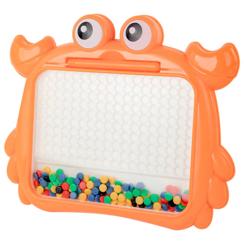 Мозаика магнитная развивающая для детей "Краб", стилус, 101 магнит, 10 карточек, BAMBOX (БАМБОКС), 665889 - МСК «Форвард»