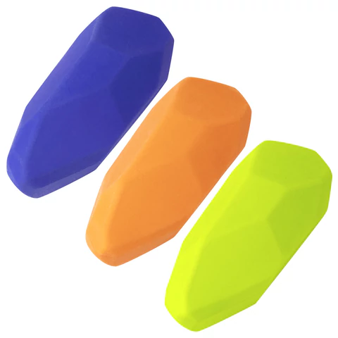 Ластик фигурный BRAUBERG "Stone", 58х21х19мм, цвет ассорти, 228715